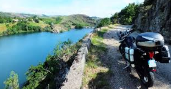 moto en ardèche