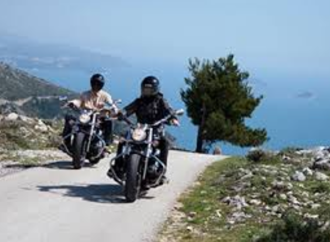 Moto en ardèche